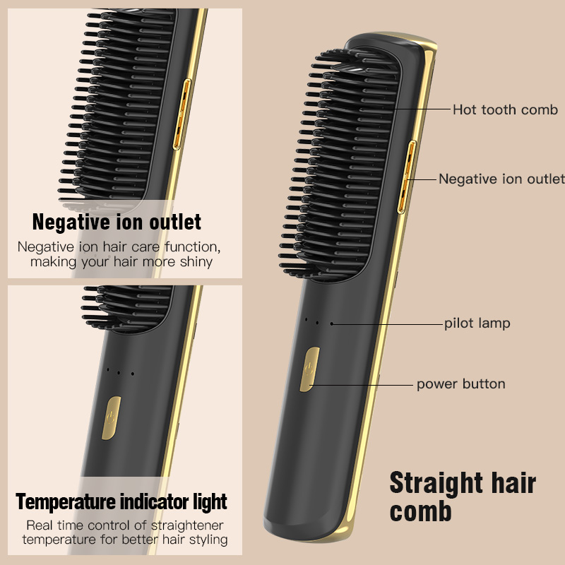 Straightening Hair Brush