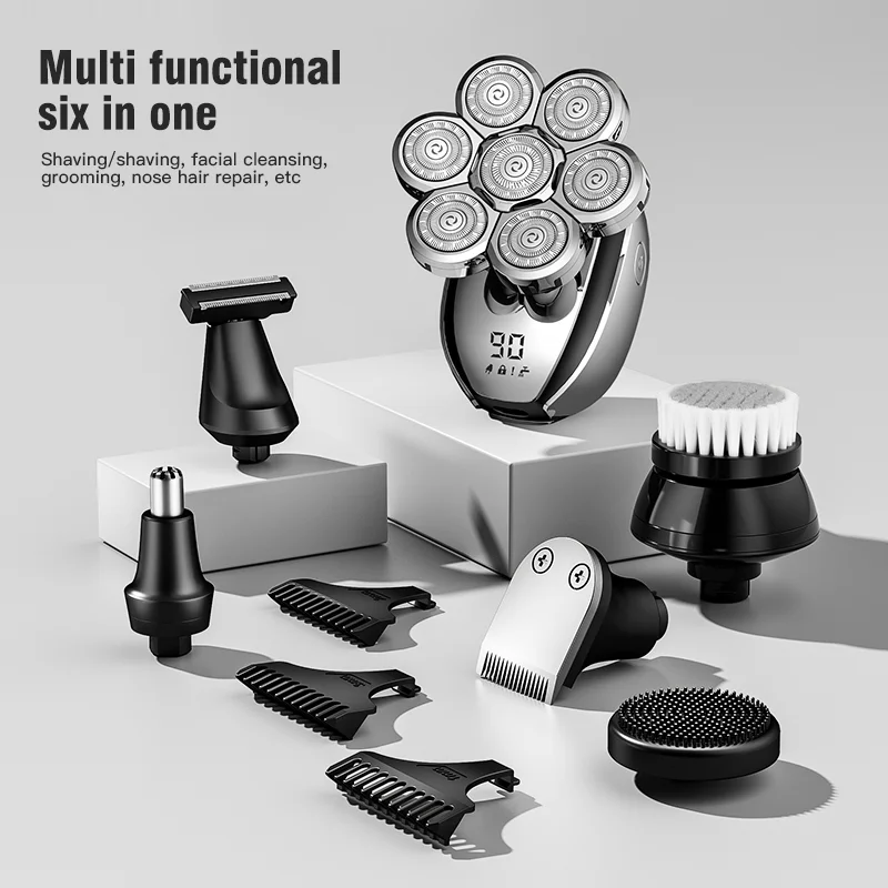 u-3212-waterproof-6-in-1-multifunctional-electric-shaver