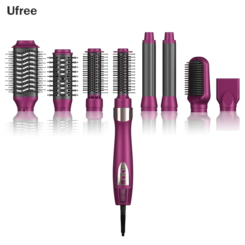 oucai u-8266 high speed hot air brush multifunction styler