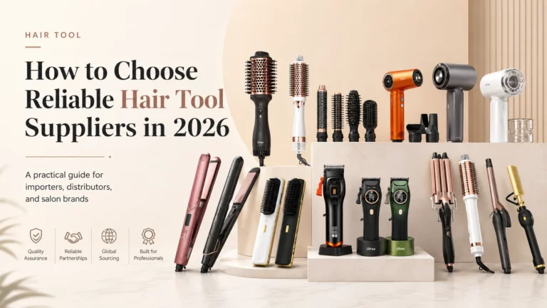How to Choose Reliable Hair Tool Suppliers in 2026: Oucai B2B Partnership Benefits